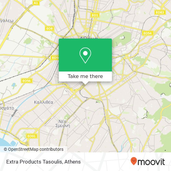 Extra Products Tasoulis map