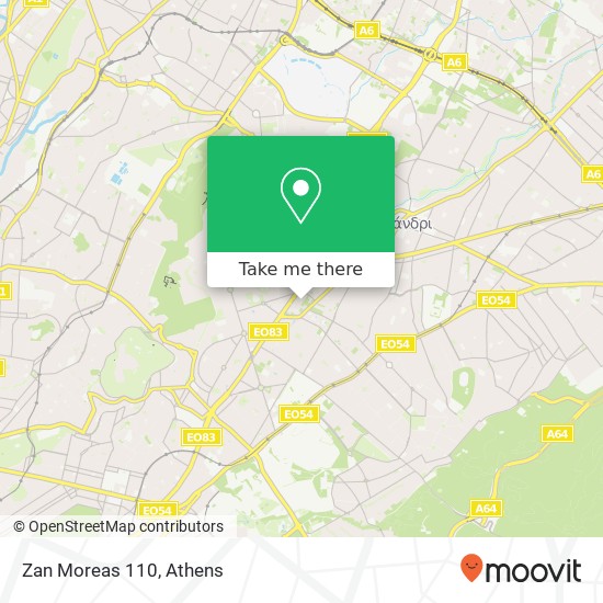 Zan Moreas 110 map