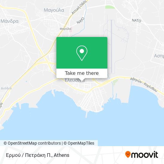 Ερμού / Πετράκη Π. map