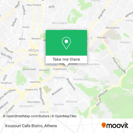 Xouzouri Cafe Bistro map