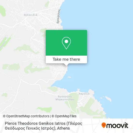 Pleros Theodoros Genikos Iatros (Πλέρος Θεόδωρος Γενικός Ιατρός) map