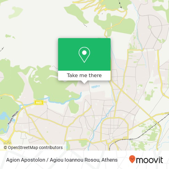 Agion Apostolon / Agiou Ioannou Rosou map