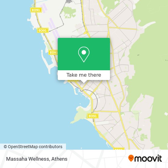 Massaha Wellness map