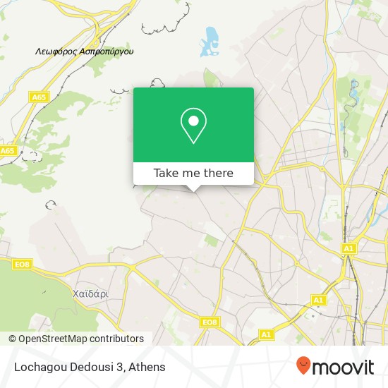 Lochagou Dedousi 3 map