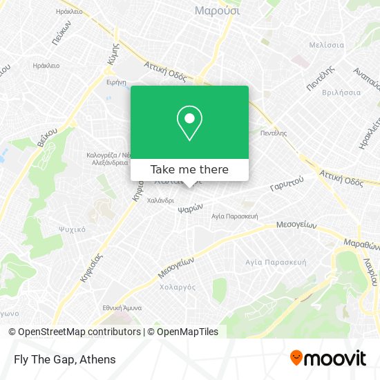 Fly The Gap map