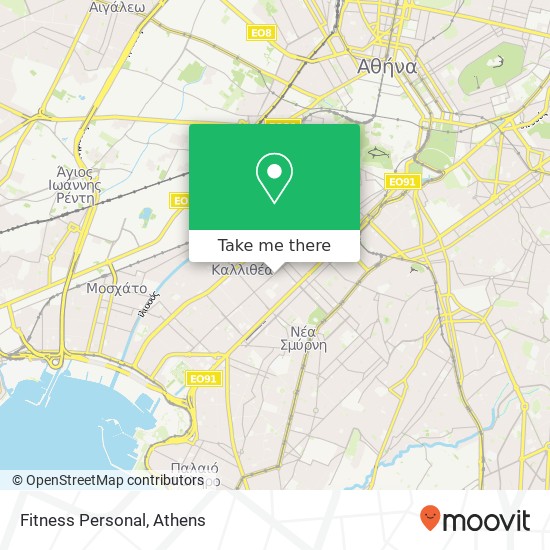 Fitness Personal map
