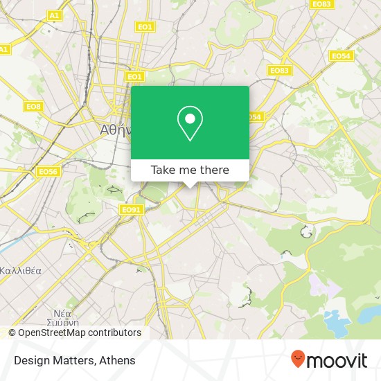 Design Matters map