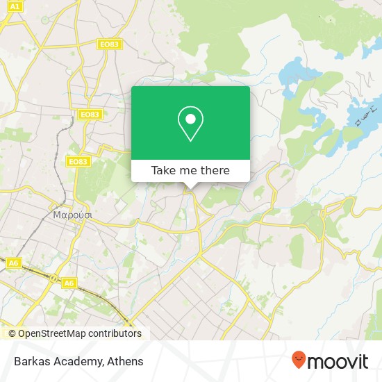 Barkas Academy map