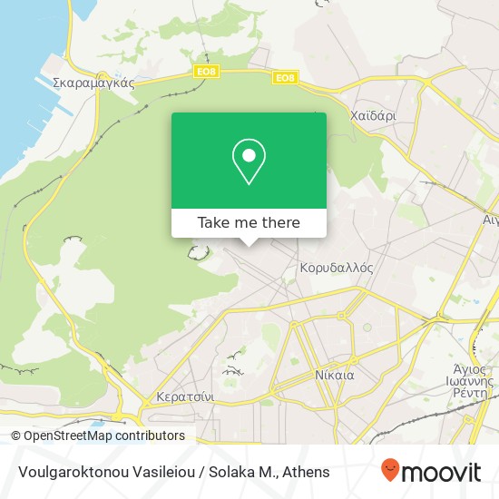 Voulgaroktonou Vasileiou / Solaka M. map