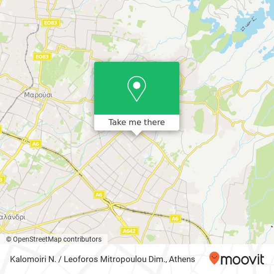 Kalomoiri N. / Leoforos Mitropoulou Dim. map
