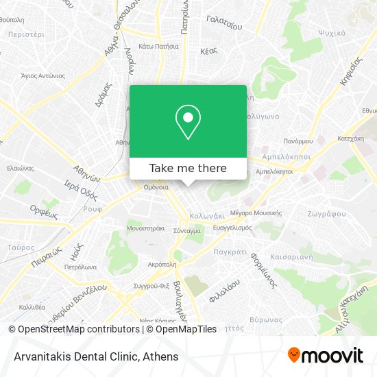 Arvanitakis Dental Clinic map