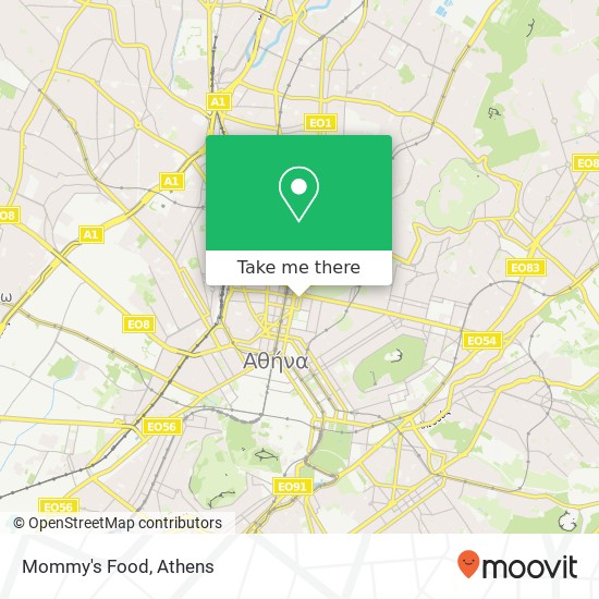 Mommy's Food map