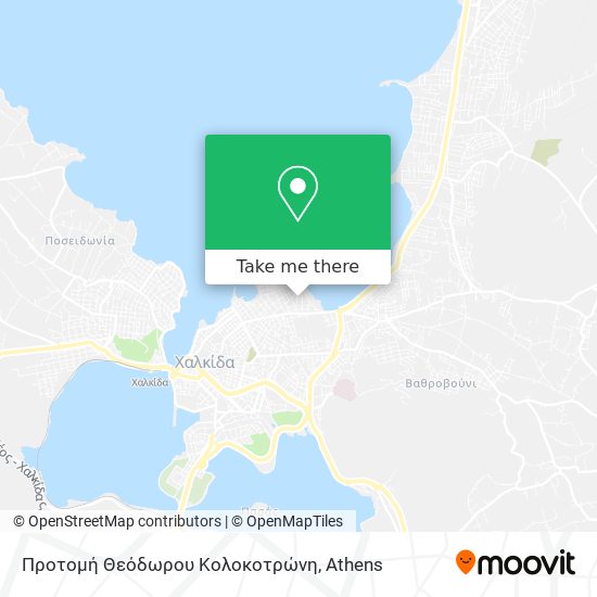 Προτομή Θεόδωρου Κολοκοτρώνη map