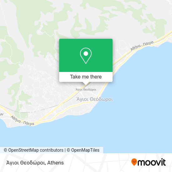 Άγιοι Θεοδώροι map
