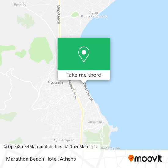 Marathon Beach Hotel map