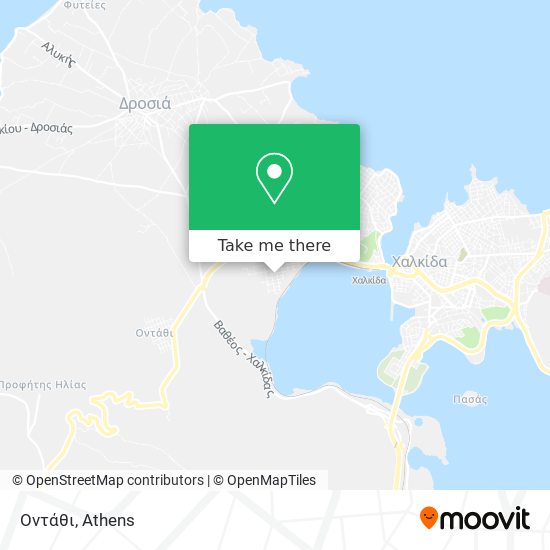 Οντάθι map