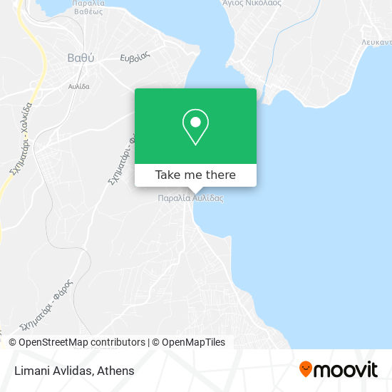 Limani Avlidas map
