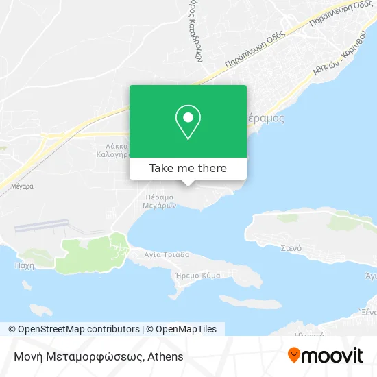 Μονή Μεταμορφώσεως map