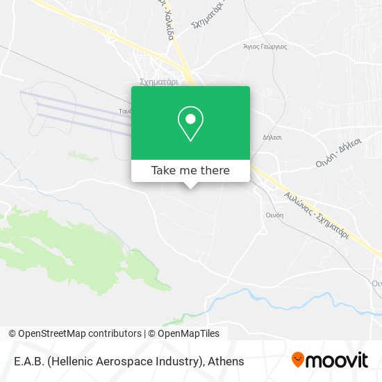 E.A.B. (Hellenic Aerospace Industry) map