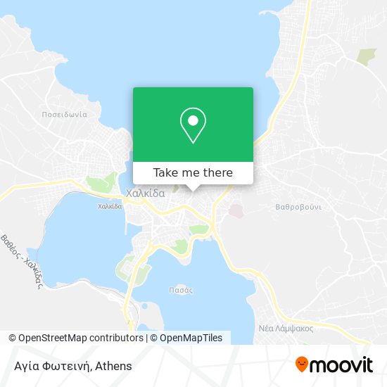 Αγία Φωτεινή map