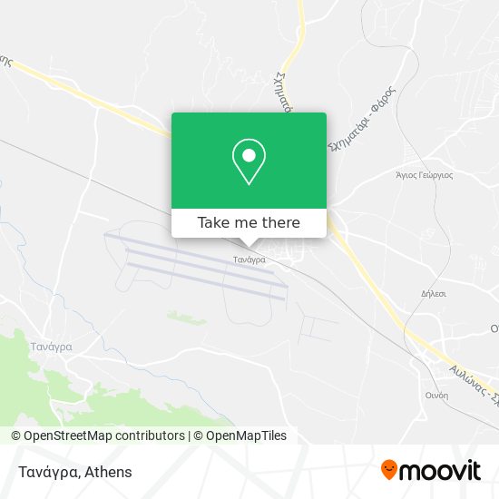 Τανάγρα map