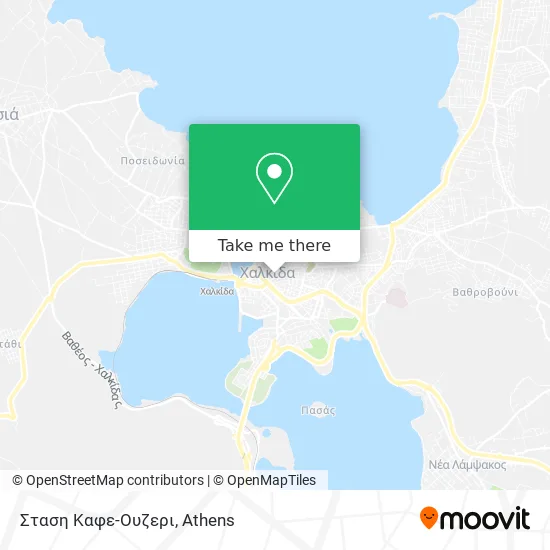 Σταση Καφε-Ουζερι map