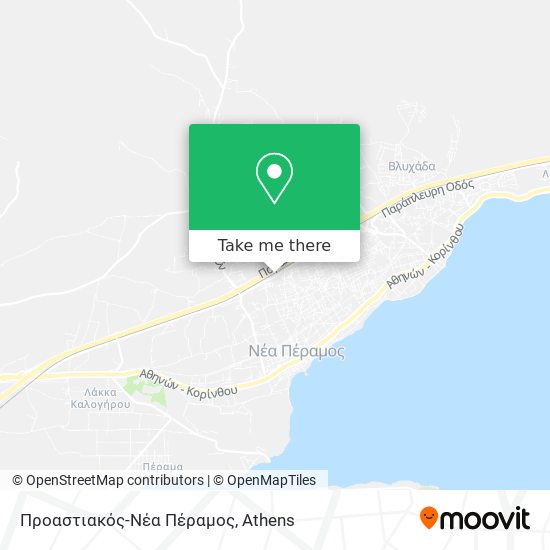 Προαστιακός-Νέα Πέραμος map