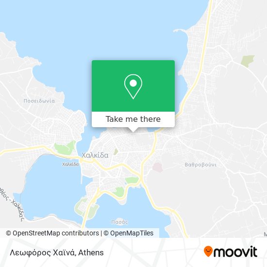 Λεωφόρος Χαϊνά map