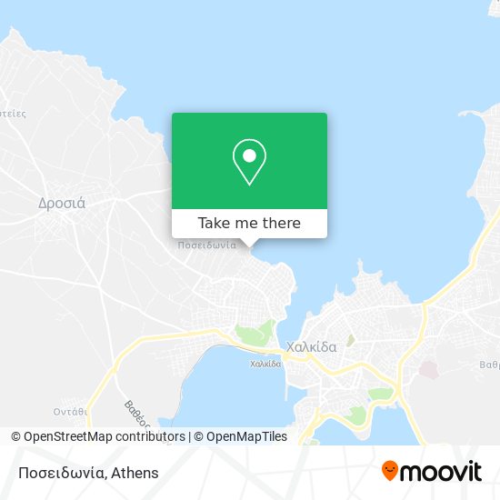 Ποσειδωνία map