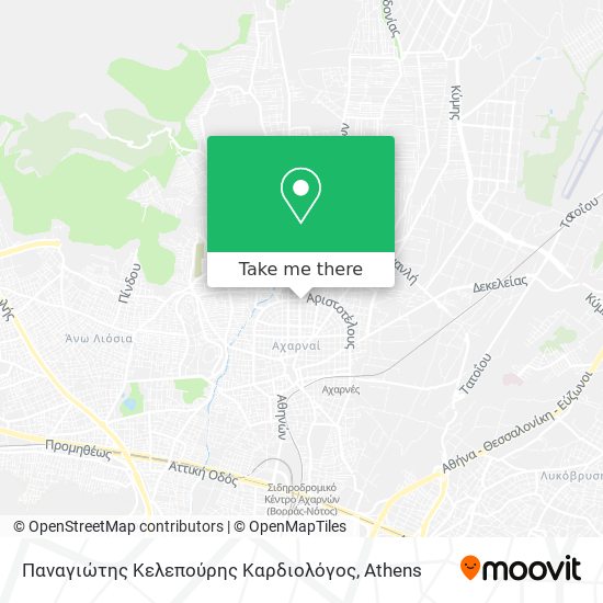 Παναγιώτης Κελεπούρης Καρδιολόγος map