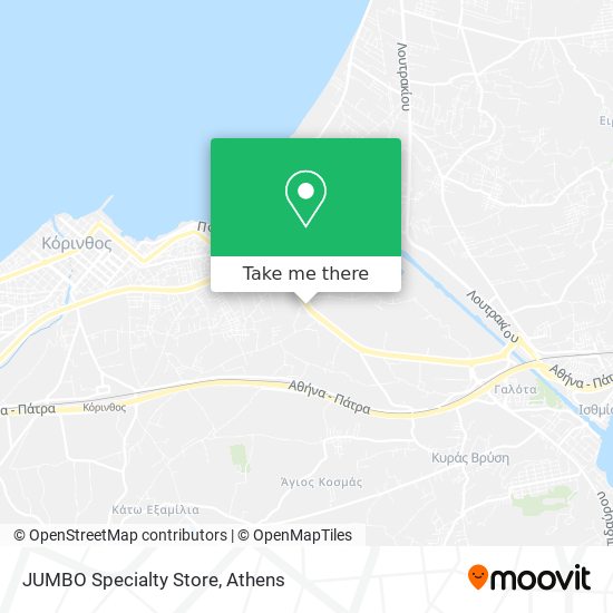 JUMBO Specialty Store map