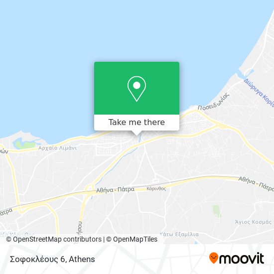 Σοφοκλέους 6 map