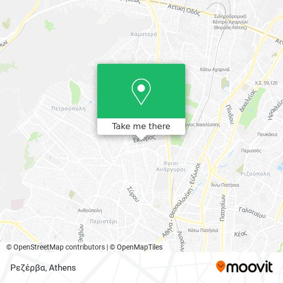 Ρεζέρβα map