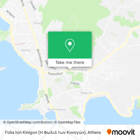 Folia ton Kinigon (Η Φωλιά των Κυνηγών) map