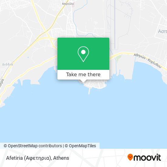 Afetiria (Αφετηρια) map