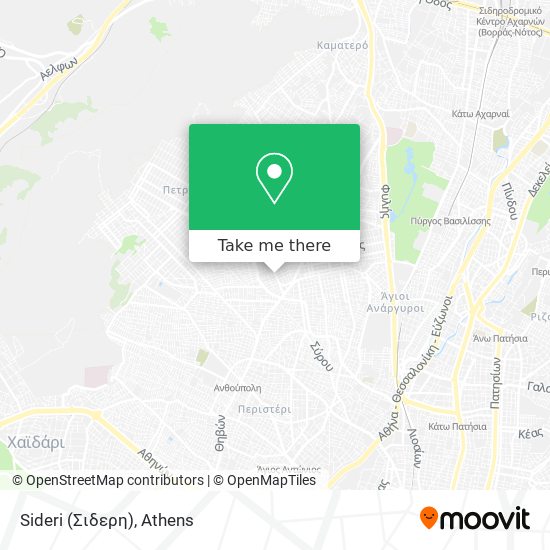 Sideri (Σιδερη) map