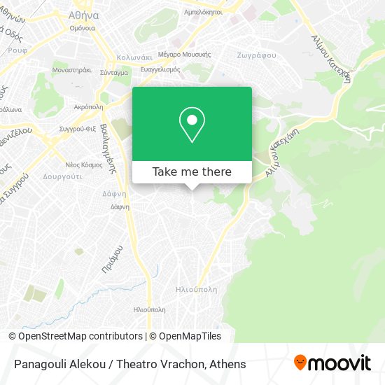 Panagouli Alekou / Theatro Vrachon map