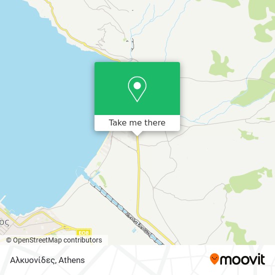 Αλκυονίδες map