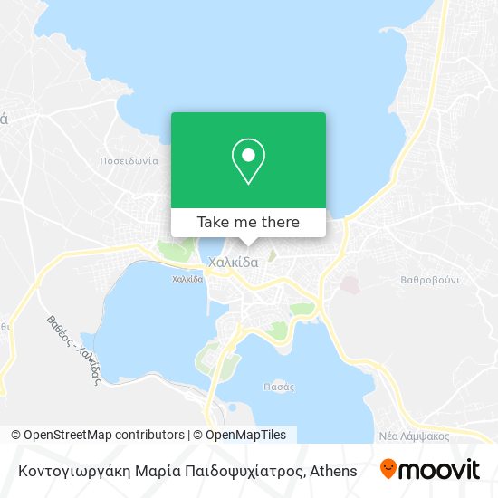 Κοντογιωργάκη Μαρία Παιδοψυχίατρος map