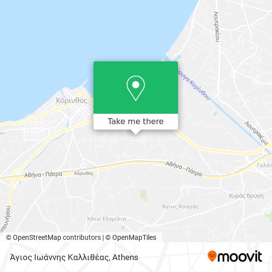 Άγιος Ιωάννης Καλλιθέας map