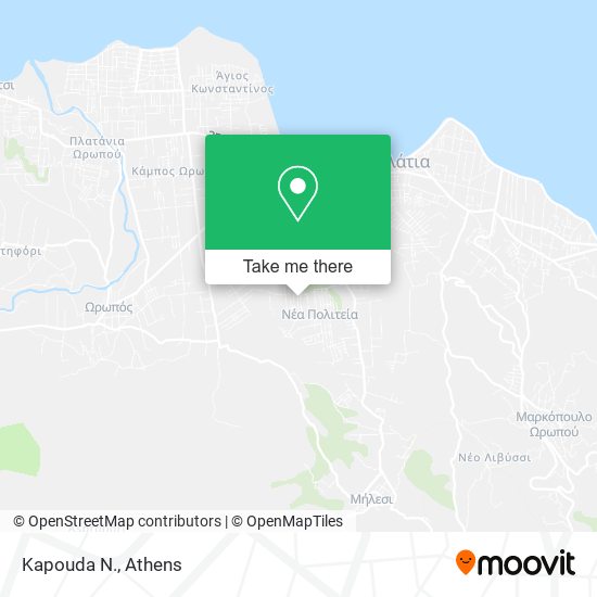 Kapouda N. map