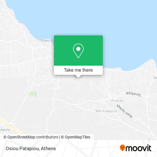 Osiou Patapiou map