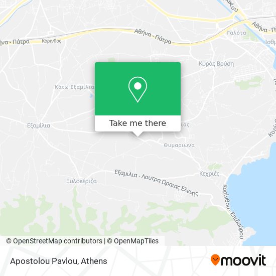 Apostolou Pavlou map
