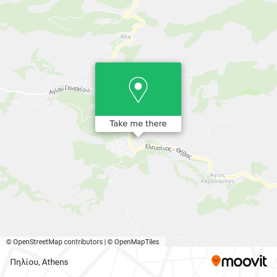 Πηλίου map
