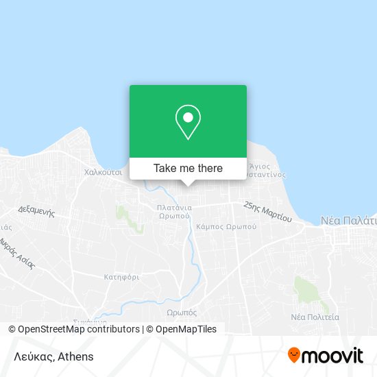 Λεύκας map
