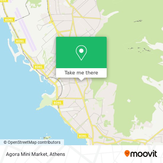 Agora Mini Market map