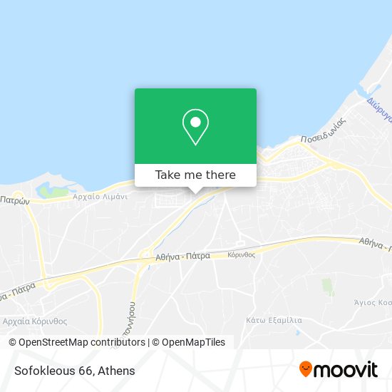 Sofokleous 66 map