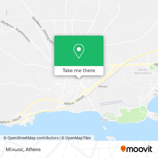 Μίνωας map