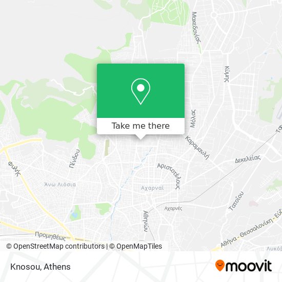 Knosou map
