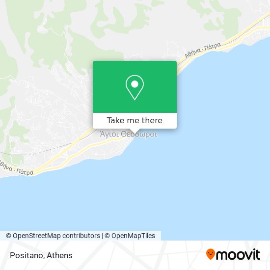 Positano map